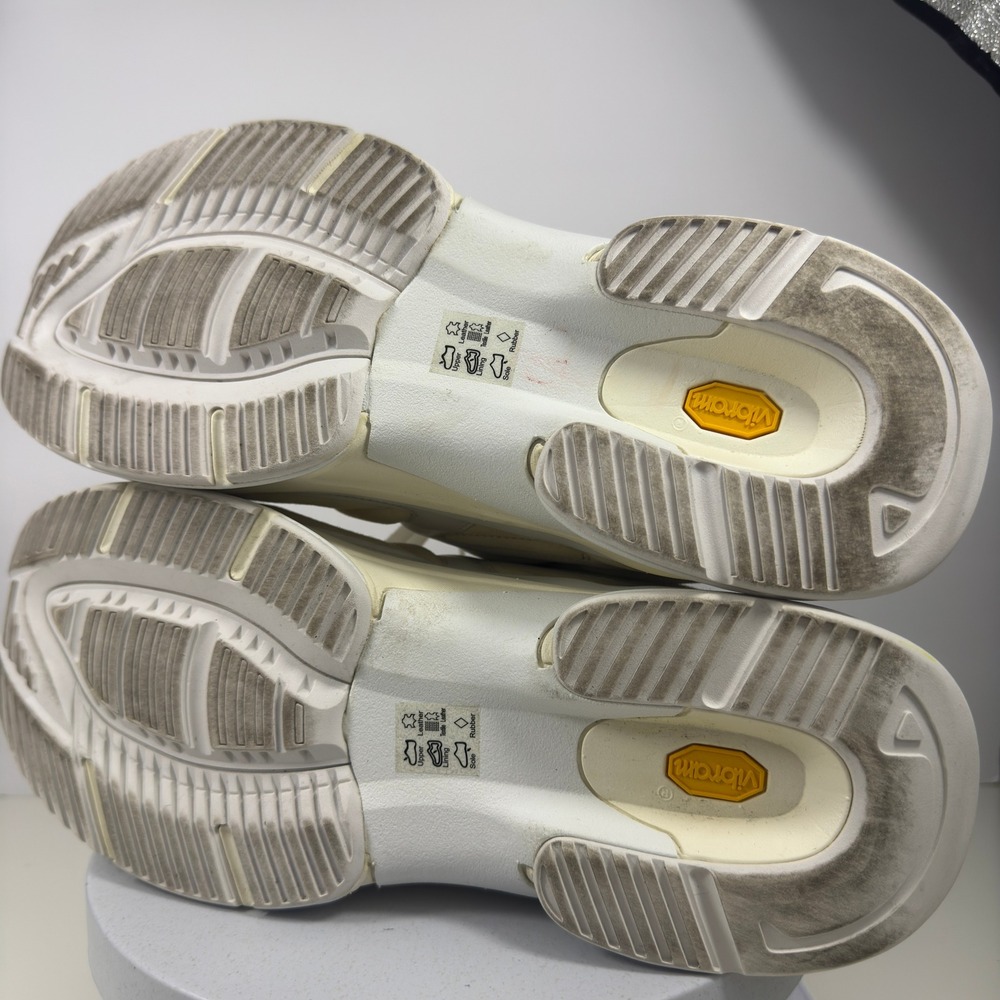 Rag & Bone Retro Runner Sneakers Cream Suede Leather Vibram Men's 10 - Picture 14 of 15